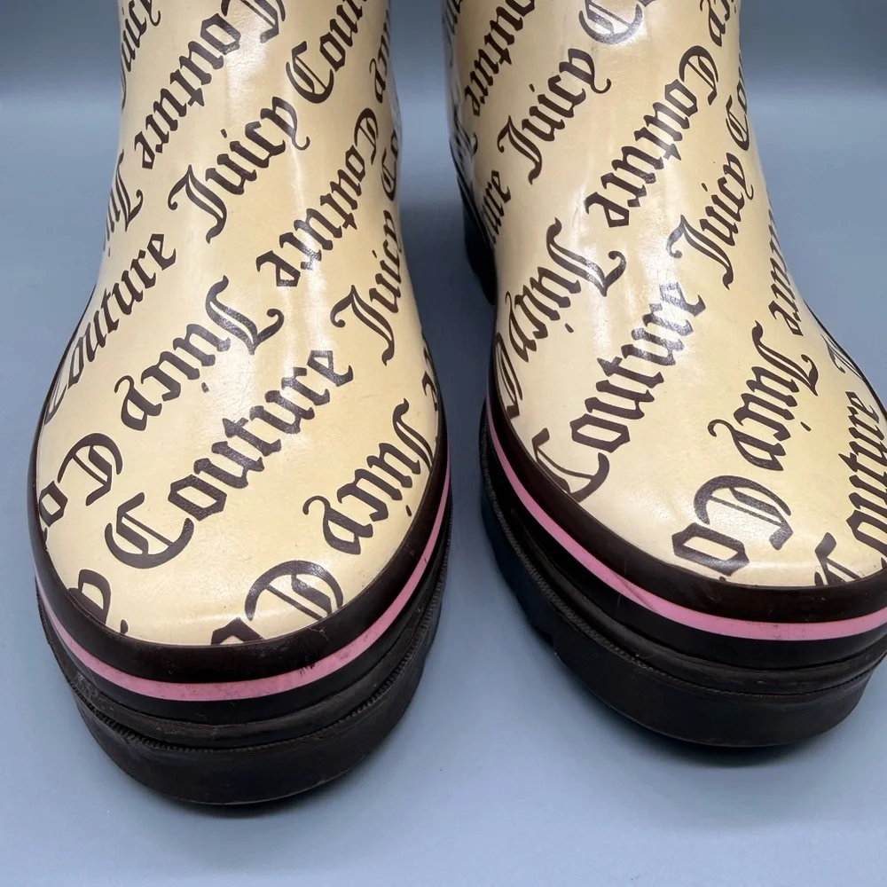 Juicy Couture “VIVA LA JUCY” Rain Boots